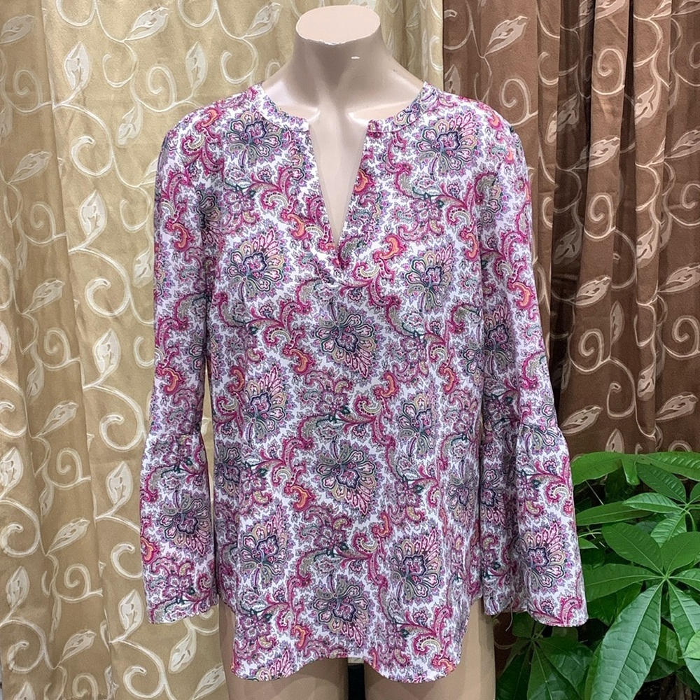 ❤️ J Crew Paisley Blouse